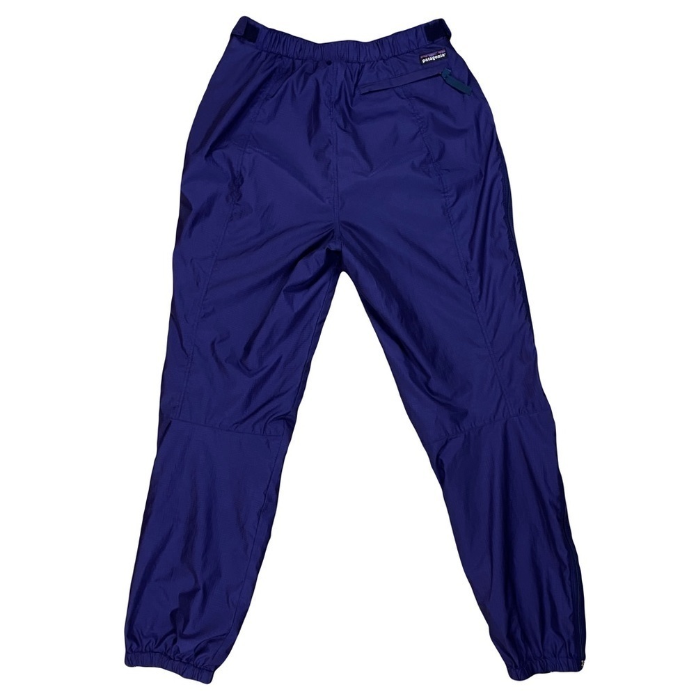 Vtg PATAGONIA Ski Pants Full zip Blue Mens size L